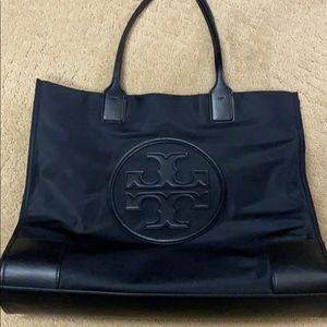 Tory Burch Black Elle Nylon Tote